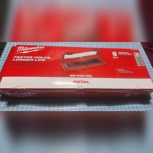 Milwaukee 49-22-8410 9-piece High Speed Annular Cutter Set BRAND NEW